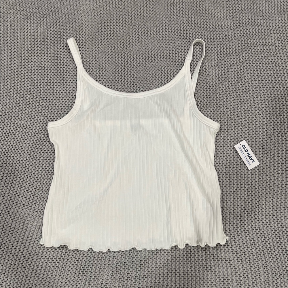 NEW WITH TAGS Old Navy Ribbed Cotton Tank Top